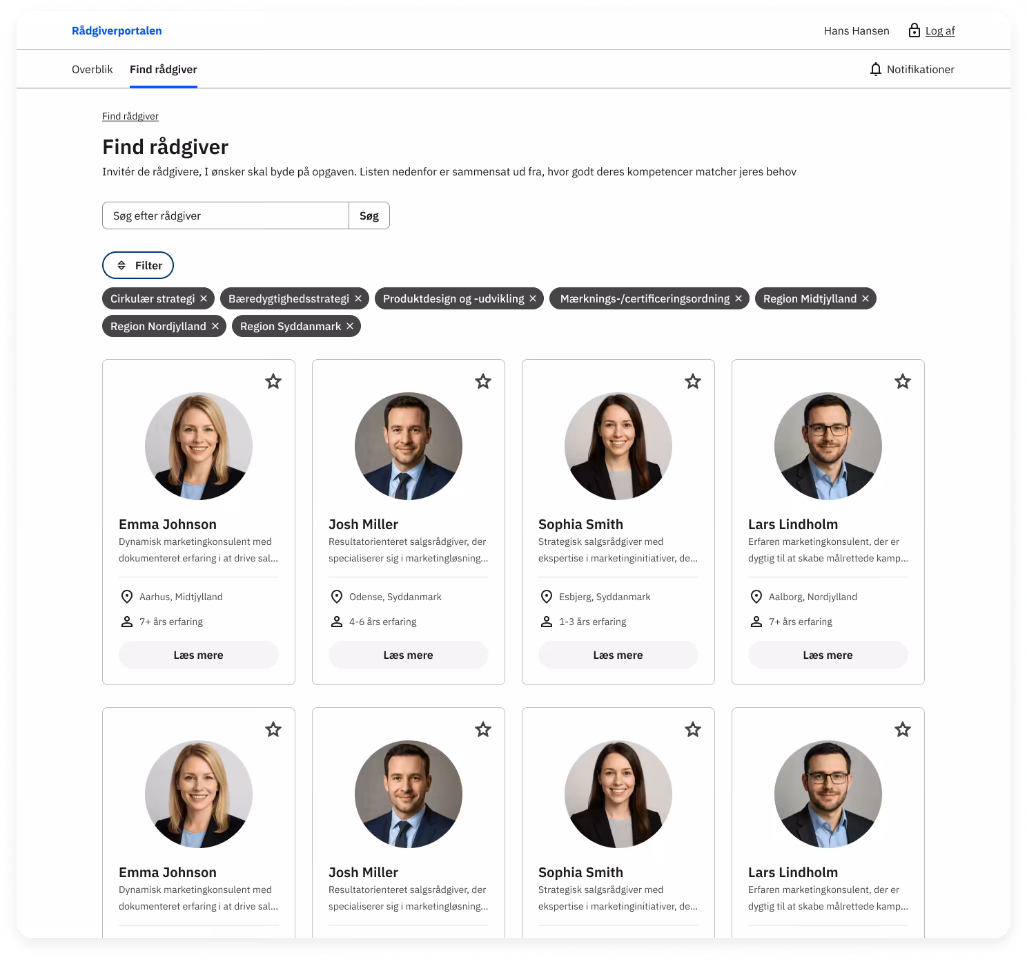 Erhvervshus Midtjylland — Virksomhedsguiden Advisor Platform
